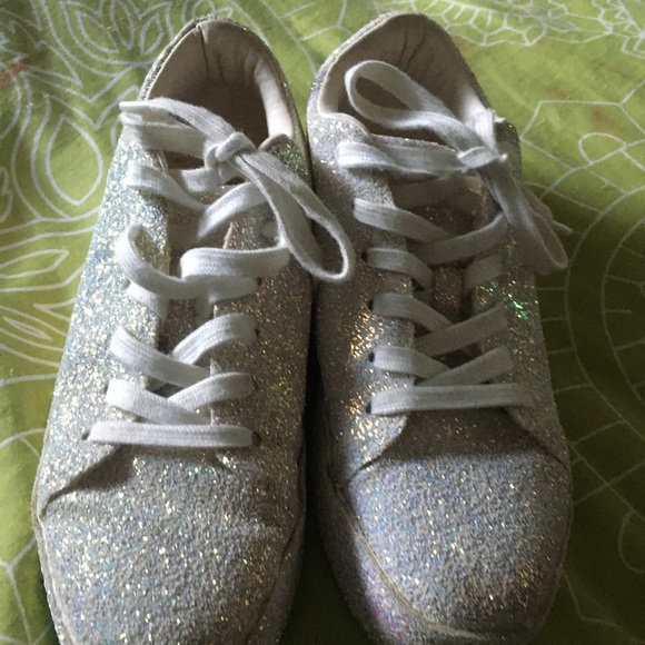 Sparkling ALDO sneakers, size 7.5 - Picture 1 of 4